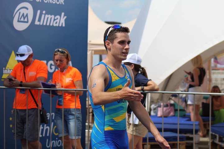 Тріатлоніст Віталій Воронцов виграв медаль чемпіонату Європи U-23