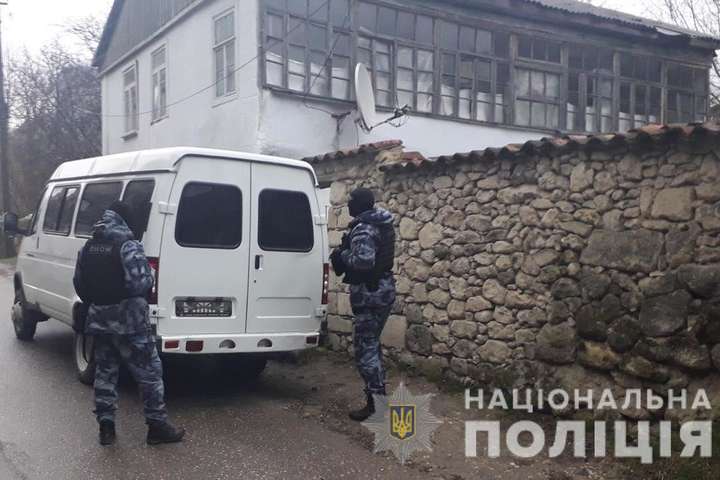 Нацполиция открыла дело из-за обысков в оккупированном Крыму