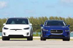 Tesla Mosel X vs Jaguar i-Pace