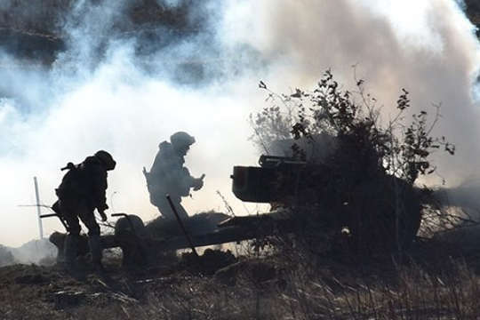 Російські окупанти обстріляли позиції ЗСУ із мінометів забороненого калібру