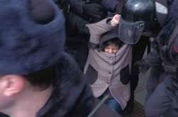 У Москві поліція затримала 50 учасників пікетів проти політичних репресій