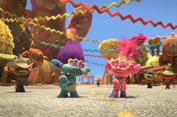 Кадр из мультфильма «Тролли»