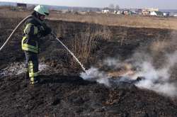 До ліквідації загорання торфовища залучалися рятувальники