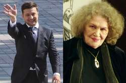 Президент Украины Владимир Зеленский поздравил украинскую поэтессу и писательницу Лину Костенко с 90-летием