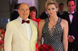  Княгиня Шарлен и князь Монако Альбера II 