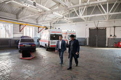 Керівник апарату Київської міської держадміністрації Дмитро Загуменний проінспектував стан організації «Київмедспецтранс»