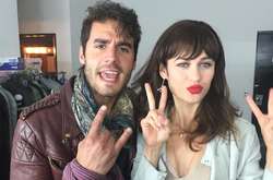  40-летняя Ольга Куриленко с бывшим бойфрендом Беном Курой 