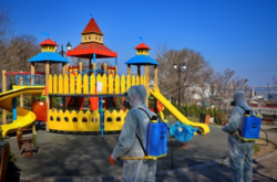 В Одесі посилено заходи з дезінфекції місць загального користування