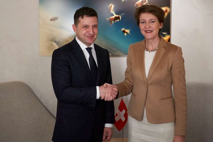 Зеленський обговорив з президентом Швейцарії координацію зусиль у боротьбі з коронавірусом