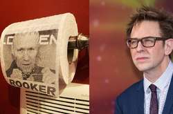  У американского режиссера Джеймса Ганна закончились запасы туалетной бумаги 
  