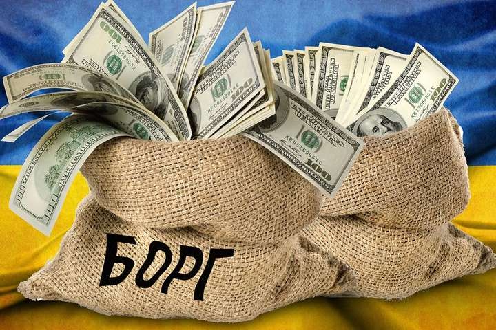 Госдолг Украины уменьшился на $1,07 млрд