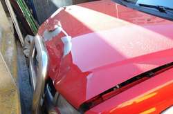   Розбиту автівку правопорушник повернув на автомийку  