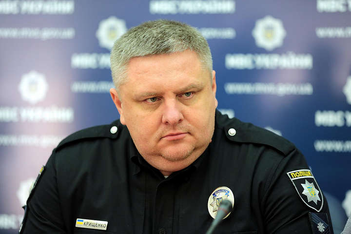 Начальник столичної поліції Крищенко заразився коронавірусом