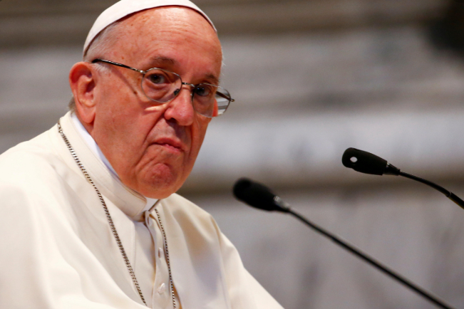 Папа Римський помолився за завершення пандемії