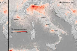 Пандемия коронавируса резко снизила загрязнение воздуха в Европе