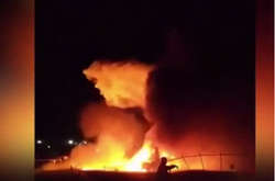 Літак з пацієнтом і медиками згорів під час зльоту з аеропорту Маніли (відео)