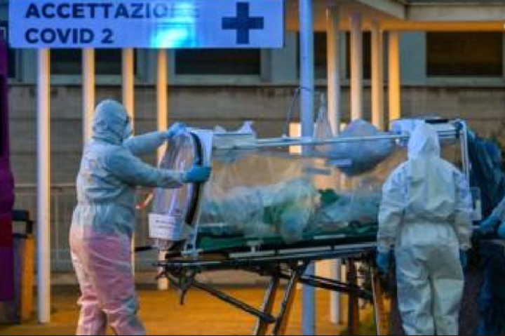 В Італії за останню добу від коронавірусу померли 837 людей