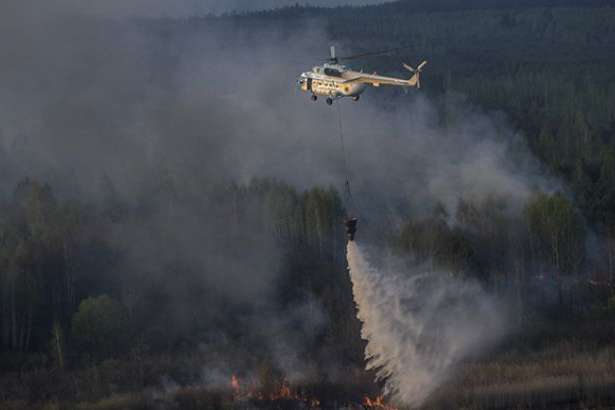 Вогонь у Чорнобильській зоні поширився на понад 100 гектарів