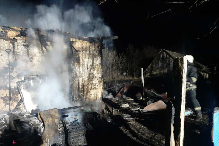 На Київщині під час пожежі загинула жінка (фото)
