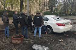 Затримання відбулося на вулиці Інститутській у Києві