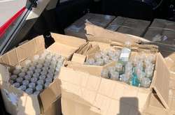   Правоохоронці вилучили 1000 пляшечок антисептика без необхідних документів  