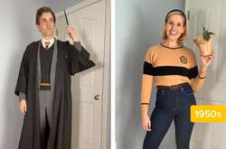 Фанаты поттерианы показали, как менялась форма в Хогвартсе в течение 100 лет