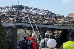 В результаті пожежі будівля ресторану серйозно пошкоджена