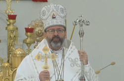 Великоднє  богослужіння із Патріаршого собору Воскресіння Христового (Київ) Української греко-католицької церкви