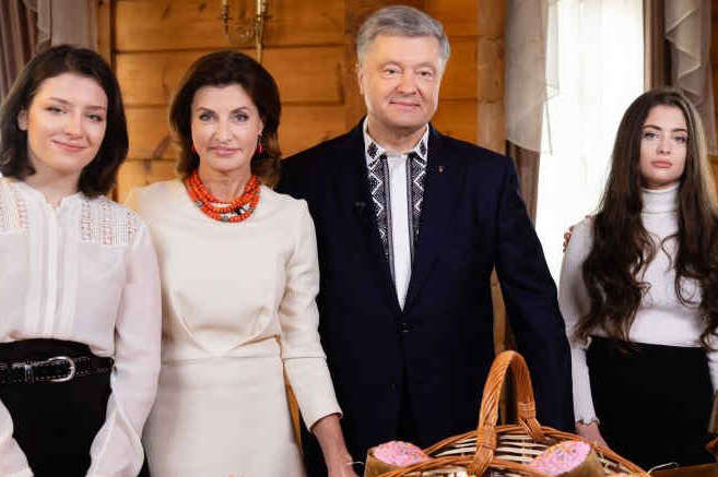 П’ятий президент привітав українців з Воскресінням Христовим