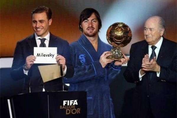 Мілевський має шанс поборотись за Золотий м’яч-2021