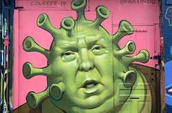 Некоторые художники критикуют политиков и людей, которые затарились туалетной бумагой на несколько лет вперед