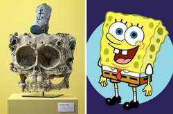 Художник создает пугающие 3D-модели черепов мультяшных героев (фото)