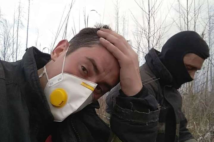 Вогнеборці запобігли поширенню нової пожежі в Чорнобильській зоні (фото)