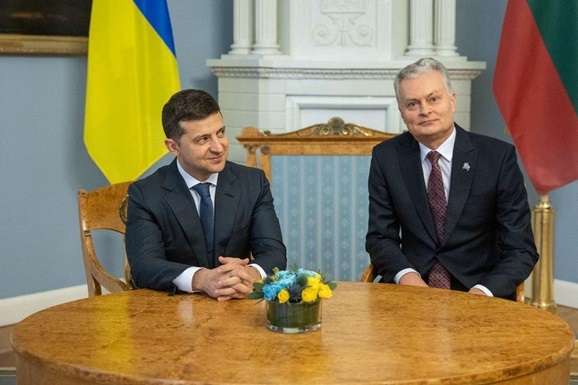 Зеленський обговорив з президентом Литви підготовку саміту «Східного партнерства»