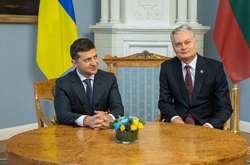 Зеленський і Науседа вперше зустрілися у Вільнюсі наприкінці листопада минулого року