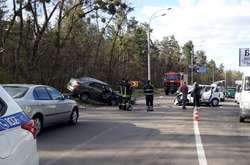 ДТП на автодорозі Київ-Іванків-Овруч 