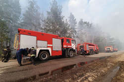 На Житомирщині другий день горить природний заповідник
