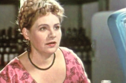 Українські глядачі люблять і пам'ятають Копержинську за ролями у фільмах «Королева бензоколонки» (1963) і «За двома зайцями» (1961)