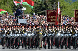  Парад у Мінську. Архівне фото 9 травня 2015 