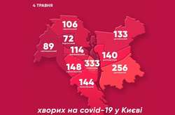 Коронавірусна мапа Києва: Дарницький район стрімко вибився в лідери