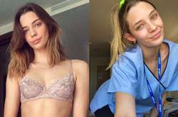 Британская модель Гарриет Роуз