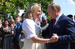 Карін Кнайссль станцювала з Путіним на своєму весіллі