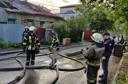 Внаслідок пожежі згоріло та розібрано 50 кв. м дерев’яних конструкцій даху