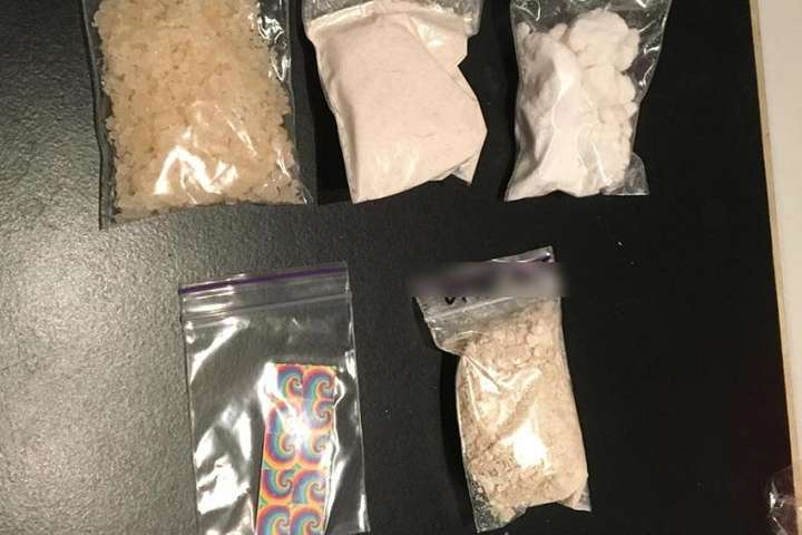 Поліція вилучила у киянина близько 8 кг наркотиків (фото, відео)
