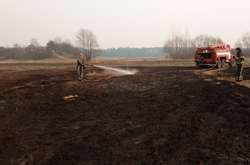 Ліквідація загорання покладів торфу