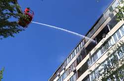 Загоряння сталося в одній із 2-кімнатних квартир на восьмому поверсі 9-поверхового житлового будинку