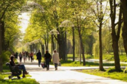 Уряд дозволив українцям гуляти у парках групами до восьми людей