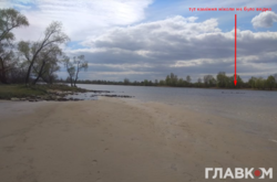  Обводной канал возле Киевской ГЭС. Весна 2020 года 
  