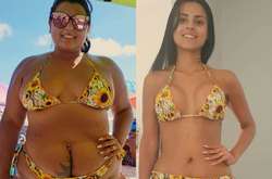 До и после: похудевшие девушки показали, как выглядят в старой одежде (фото)