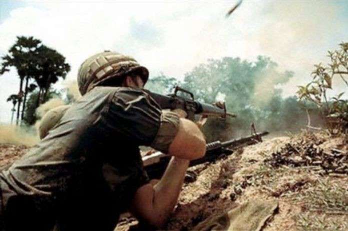 Война глазами фотографов. Качественные цветные снимки боевых действий во Вьетнаме